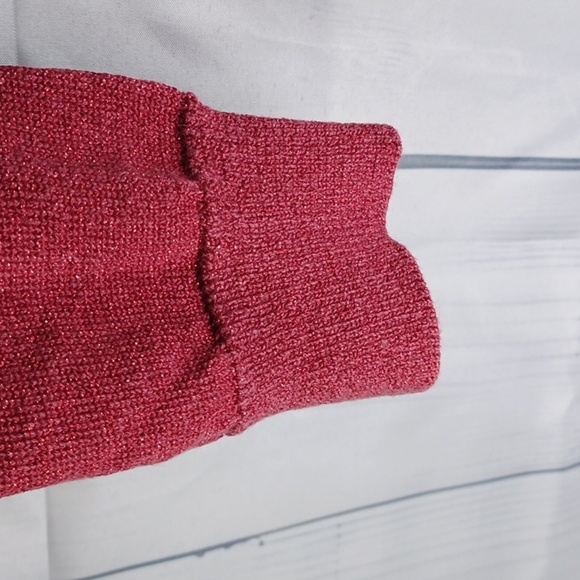 Herman Geist Vintage button front  sweater with sparkles - Picture 9 of 9